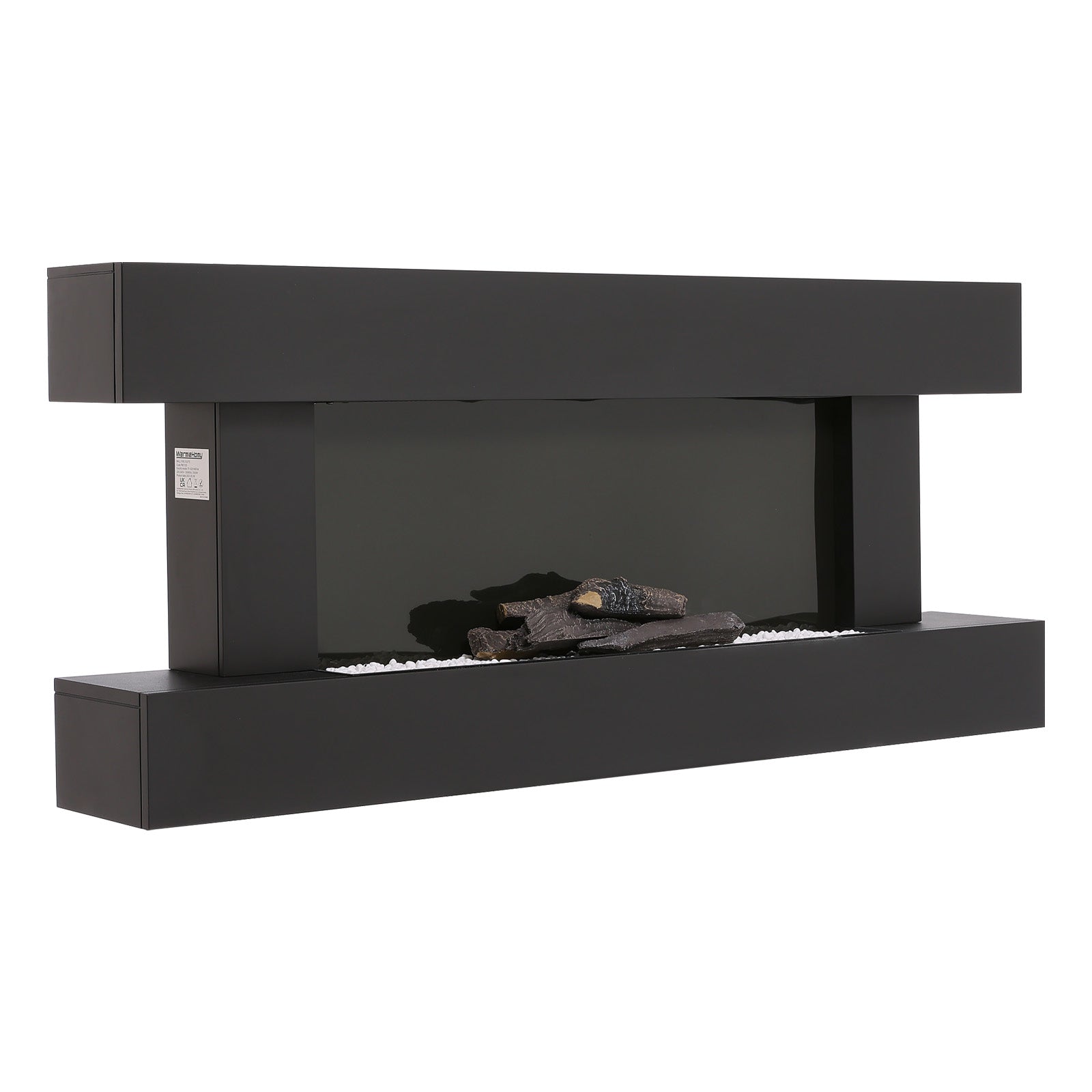 52inch Wall Mounted Led Electric Fireplace with Remote Control 1