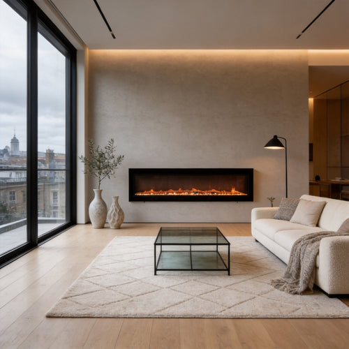 40/50/60″ Electric Fireplace with 12 Flame Colours