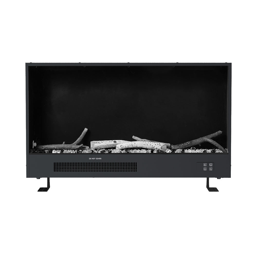 32 Inch Recessed Electric Fireplace with Remote Control 1
