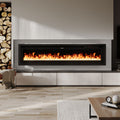 60 Inch Electrical Fireplace with Remote & Safety Features 0