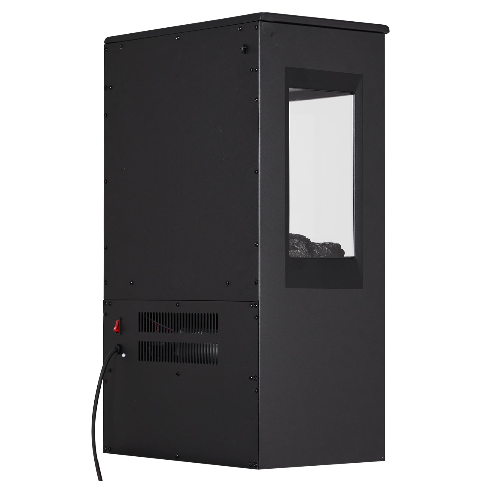 Freestanding LED Electric Fireplace with Remote Control 6