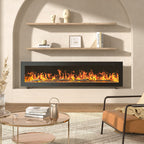 40/50/60″ Electric Fireplace with 12 Flame Colours