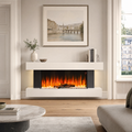 Electric Fireplace & Surround with Wi-Fi — Mori