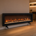 40/50/60″ Electric Fireplace with 12 Flame Colours — Kaede