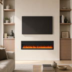 50″ Electric Fireplace with 12 Flame Colours — Ren