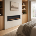 50″ Electric Fireplace with 12 Flame Colours — Ren