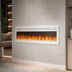 50″ Electric Fireplace with 12 Flame Colours — Ren