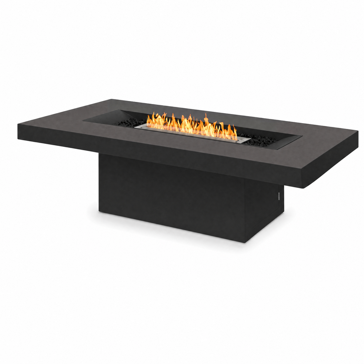 Terrill Fire Pit Coffee Table, Bioethanol or Gas, Floating Top