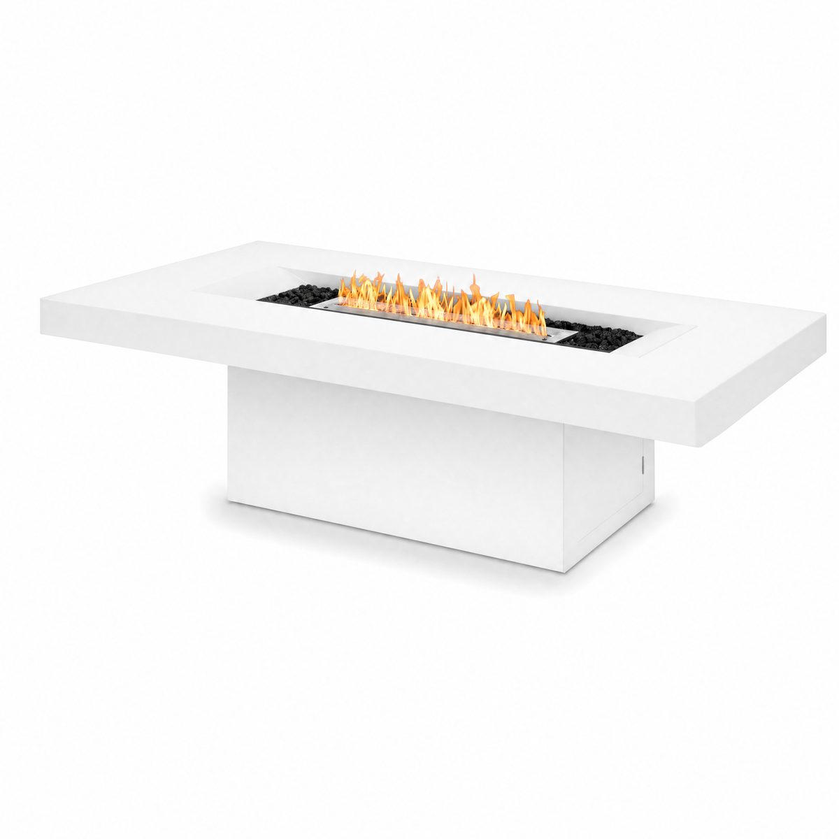 Terrill Fire Pit Coffee Table, Bioethanol or Gas, Floating Top