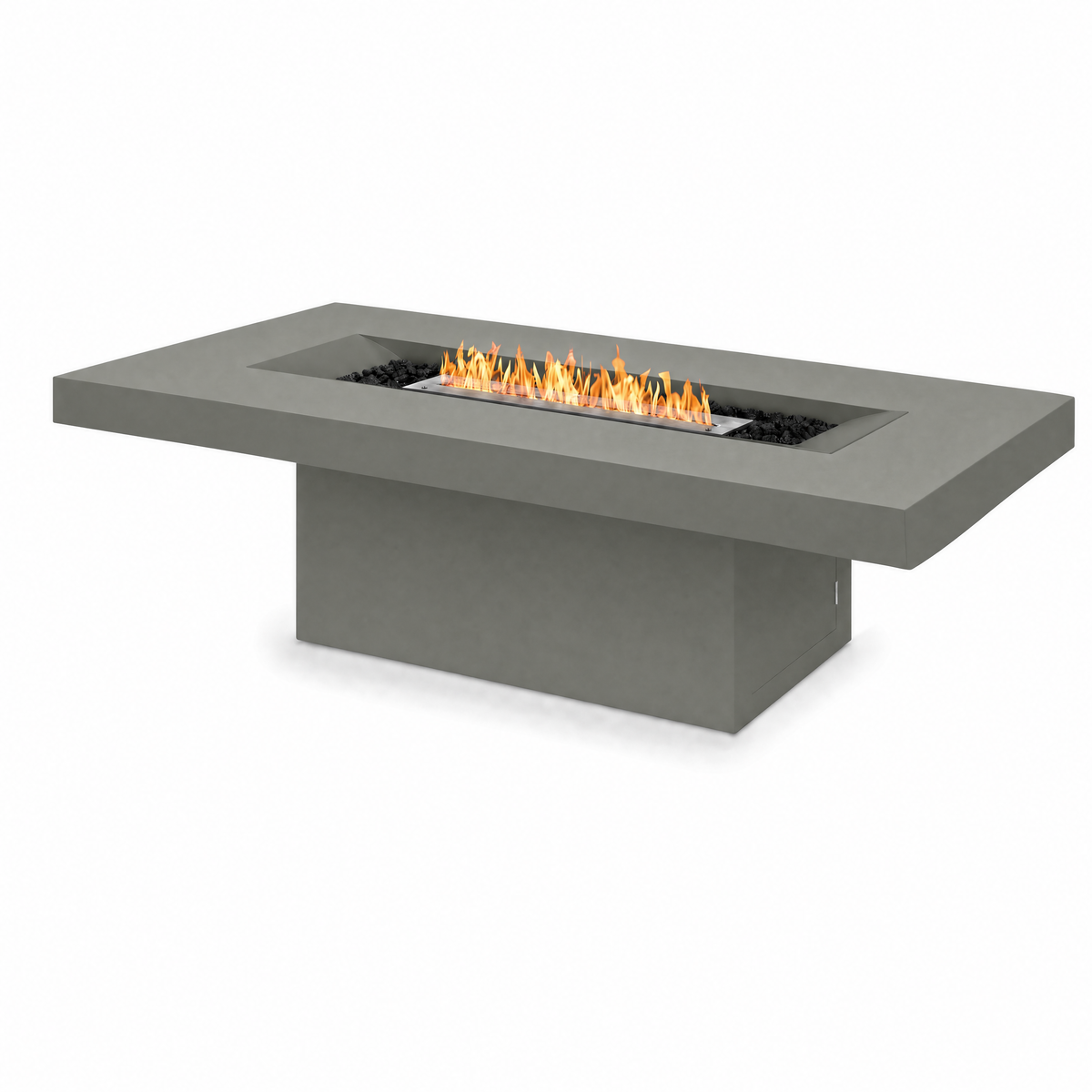 Terrill Fire Pit Coffee Table, Bioethanol or Gas, Floating Top